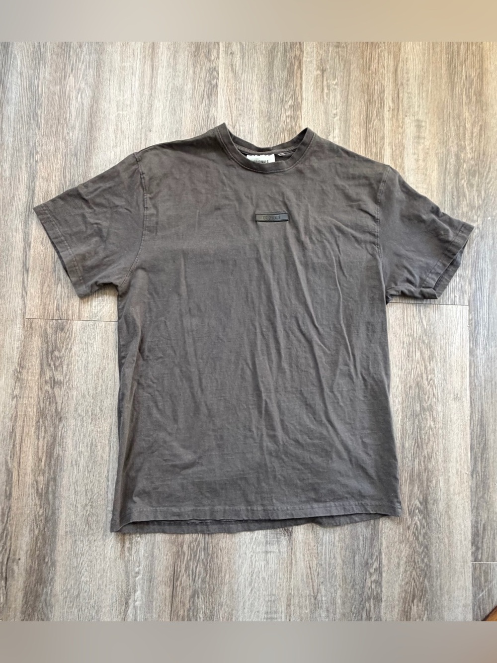 Originals Brooklyn Cloth Men's Gray Logo T-Shirt Size XL